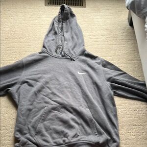 Nike Men's Gray Hoodie